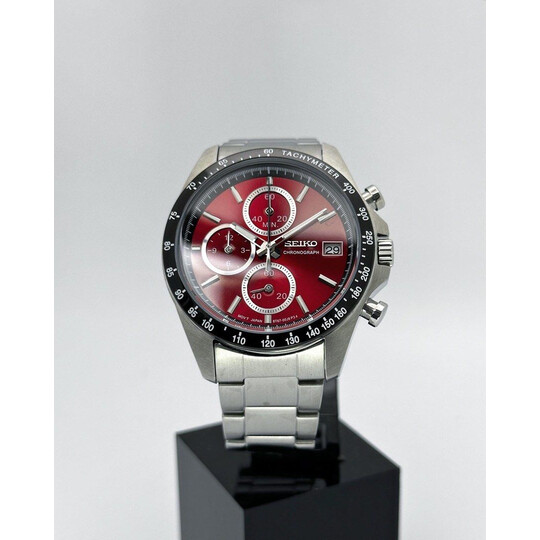 Custom Seiko Mod • VK67 Red Mecha • 39mm